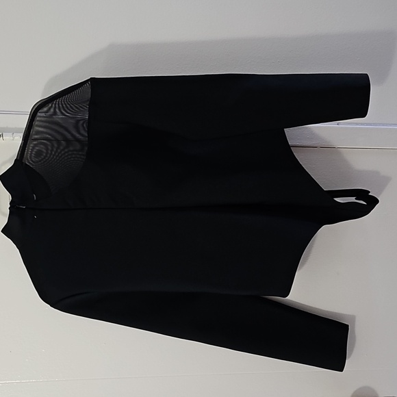 **😪 FINAL SALE ** Fashionova Black Sheer Seduction Bodysuit - Picture 4 of 12